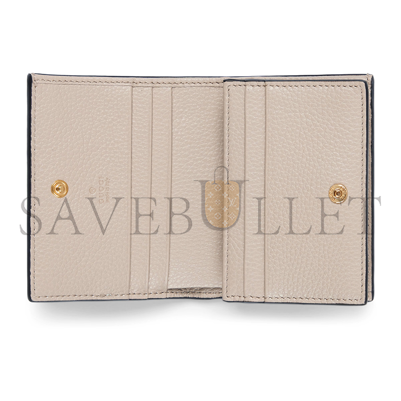 GUCCI BI-COLOR GG MARMONT SMALL WALLET 841358 (11*8.5cm) GUCCI BI-COLOR GG MARMONT SMALL WALLET 841358 (11*8.5cm)